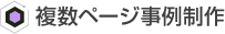 複数ページ事例制作